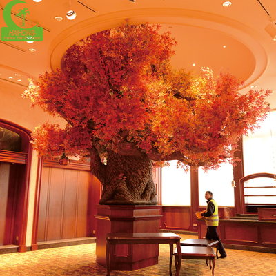 Hot Sale 3.5 Meter Artificial Maple Tree Autumn Leaves Landscaping Tree Faux Maple Trees for Indoor Outdoor Decoration
