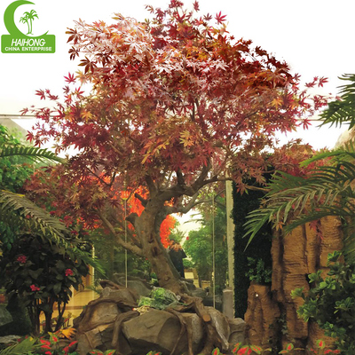 Hot Sale 3.5 Meter Artificial Maple Tree Autumn Leaves Landscaping Tree Faux Maple Trees for Indoor Outdoor Decoration