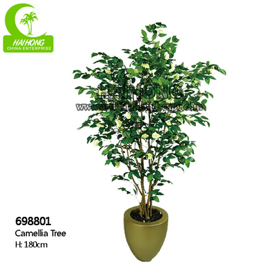 2021 Competitive Price And High Quality Artificial Flower Tree Artificial Camellia Tree