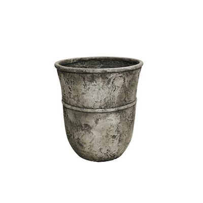 Nordic Antique Balcony Bonsai Floor Flower Pot Imitation Stone