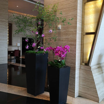 45cm Artificial Purple Flower For Hotel Home Office Decor