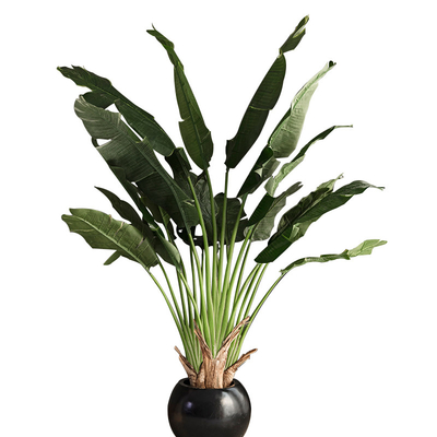 Artificial Green Potted Plant Banana Tree Indoor Large Landscaping Decoration