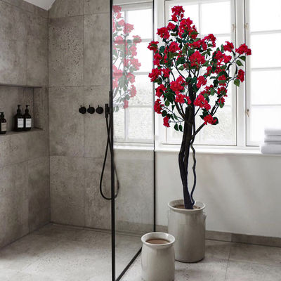 150Cm Height Bougainvillea Colorful Artificial Silk Plant Creative Potted Flowers