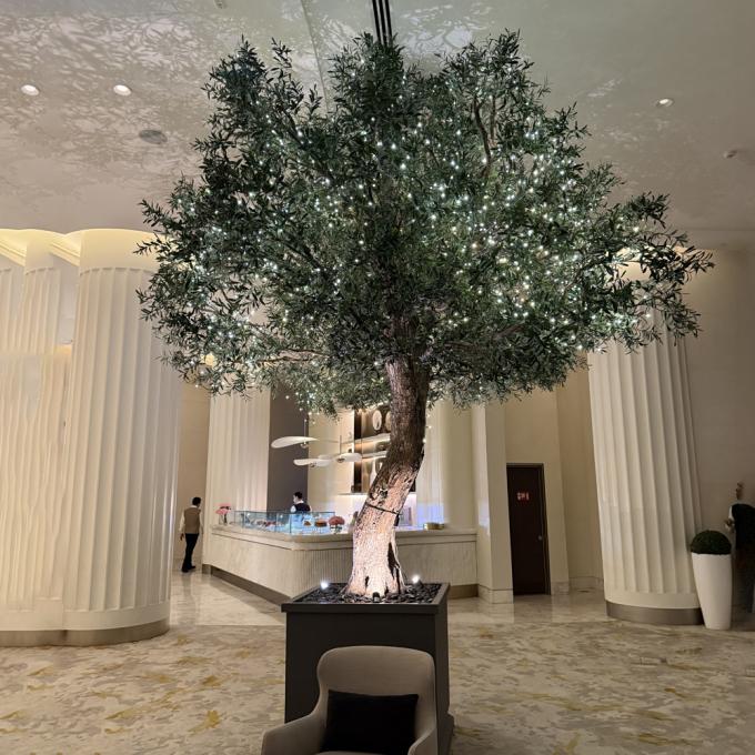 Custom Large Artificial Olive Tree 3-8m | Commercial Grade Faux Olive Plant 5