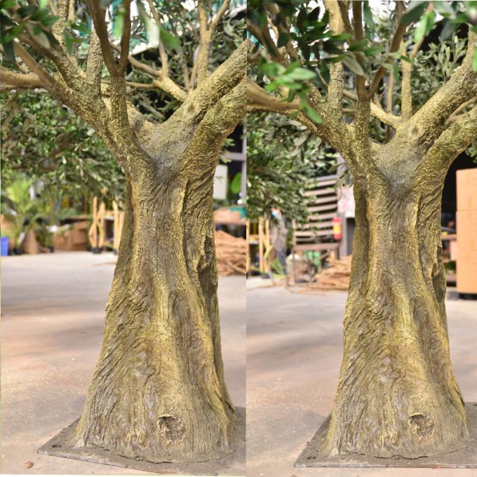7ft 8ft or customized height most realistic large faux olive tree for indoor hotel lobby and outdoor (uv resistant)_ 6