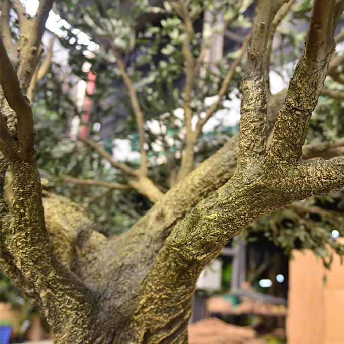 7ft 8ft or customized height most realistic large faux olive tree for indoor hotel lobby and outdoor (uv resistant)_ 2